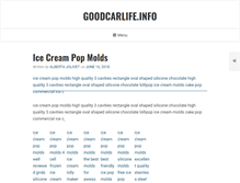 Tablet Screenshot of goodcarlife.info